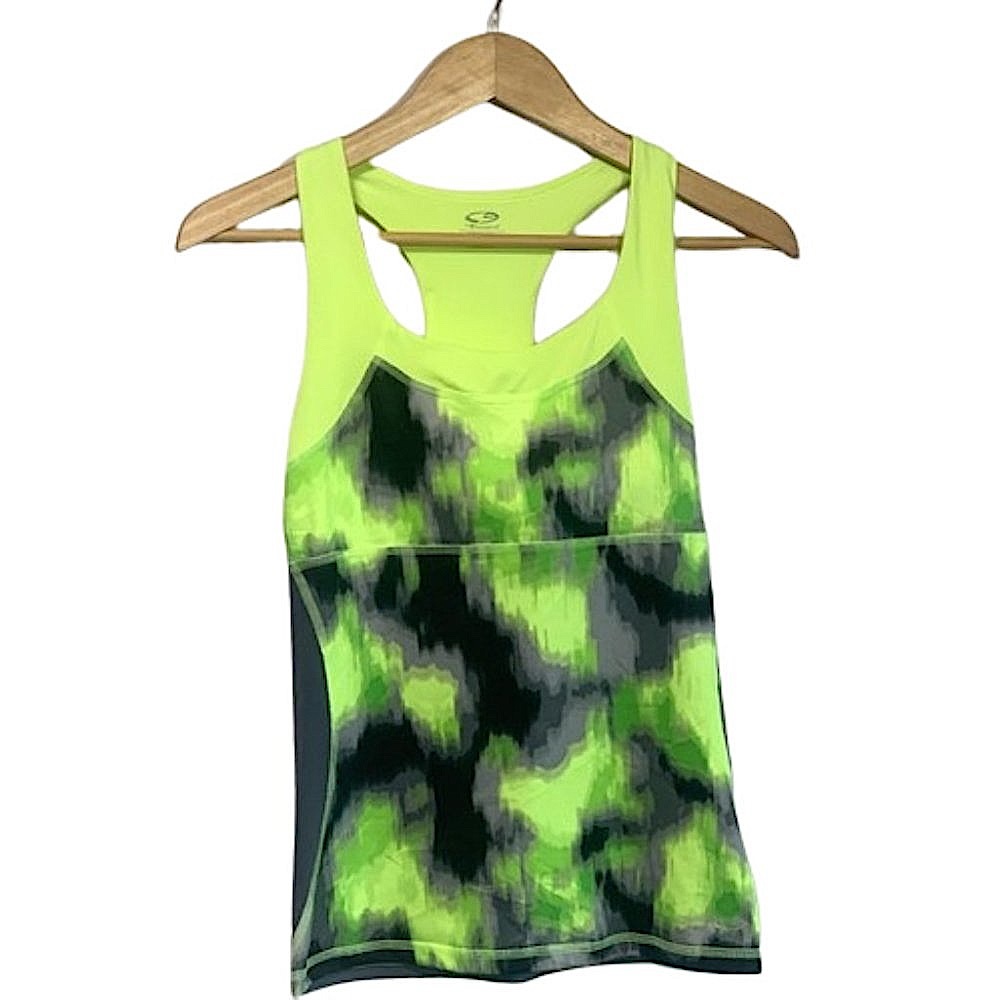 Champion Women's Fitted Neon Athletic Racerback Tank Top